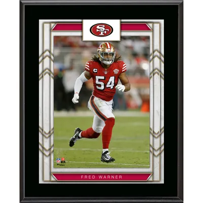 Fred Warner San Francisco 49ers Fanatics Authentic Framed 10.5" x 13" Sublimated Player Plaque