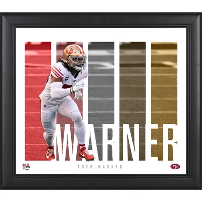 Lids Fred Warner San Francisco 49ers Fanatics Authentic Framed 15