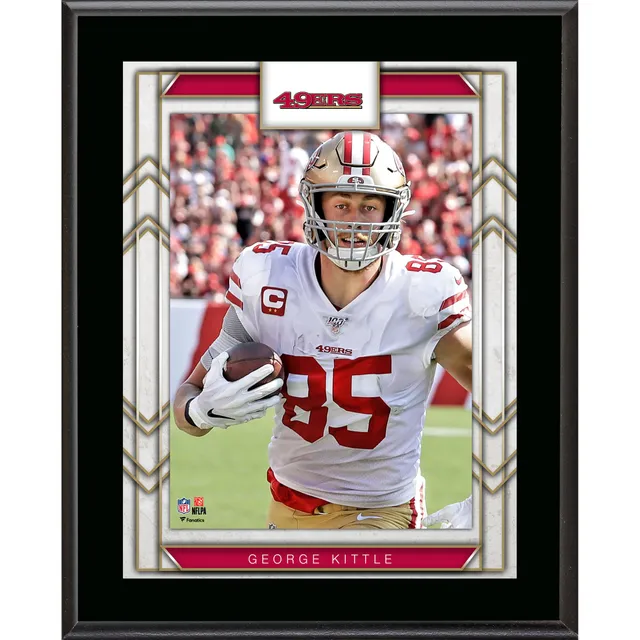 George Kittle San Francisco 49ers Unsigned Diving Touchdown Photograph