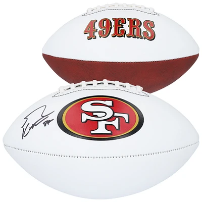 George Kittle San Francisco 49ers Autographed Franklin White Panel Football 