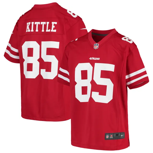 George Kittle San Francisco 49ers Nike Name & Number T-Shirt - Scarlet