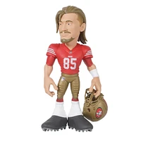 Figurine en vinyle 6" GameChanger de la série 2 des 49ers de San Francisco de George Kittle - Recherchez des variantes de couleurs unies rares