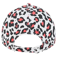 Girls Toddler New Era White San Francisco 49ers Active Leopard 9TWENTY Adjustable Hat