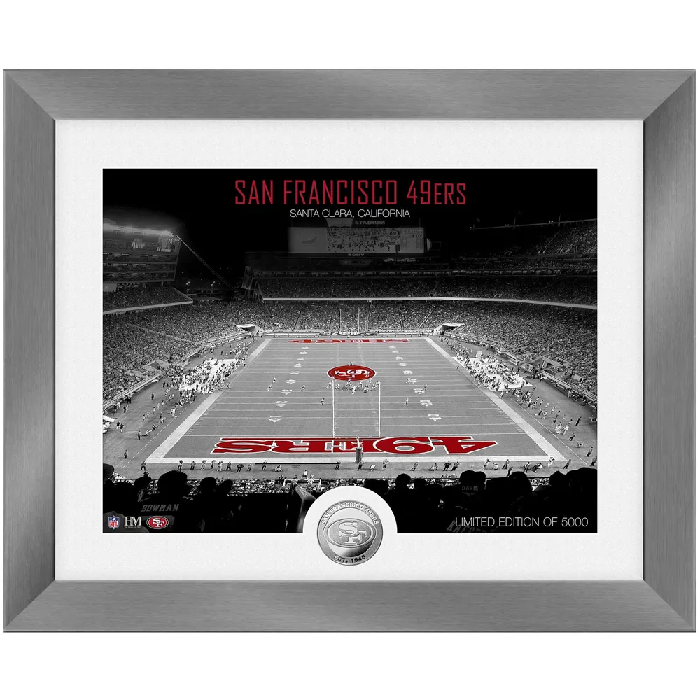 Lids San Francisco 49ers Highland Mint 13'' x 16'' Art Deco Stadium Silver  Coin Photo Mint