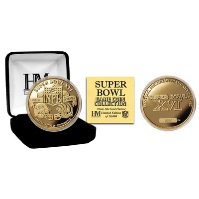 San Francisco 49ers Highland Mint Super Bowl XVI Flip Coin