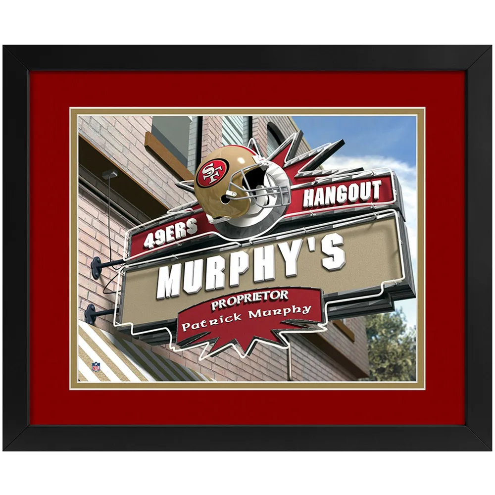 Lids Boston Red Sox Imperial Personalized 14'' x 18'' Print Hangout Sign