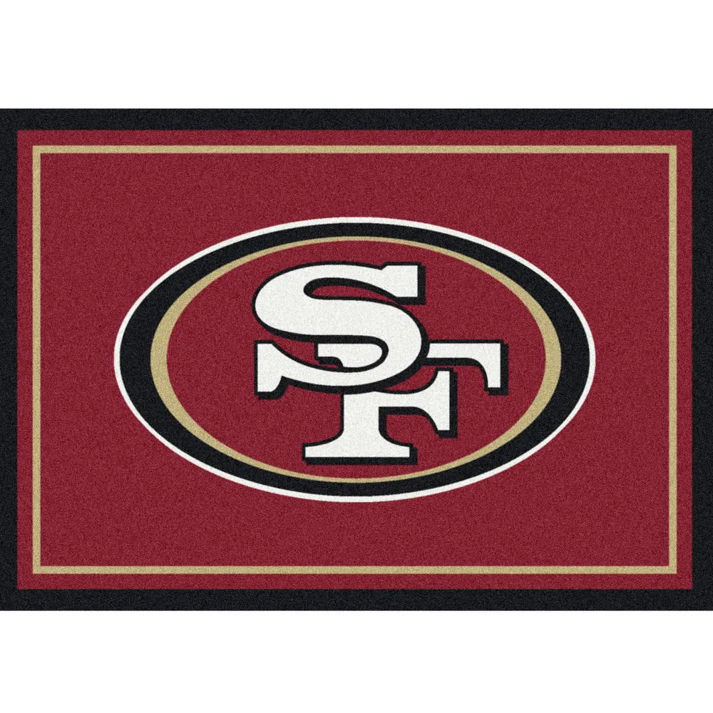 Lids San Francisco 49ers Imperial 5'4'' x 7'8'' Distressed Rug