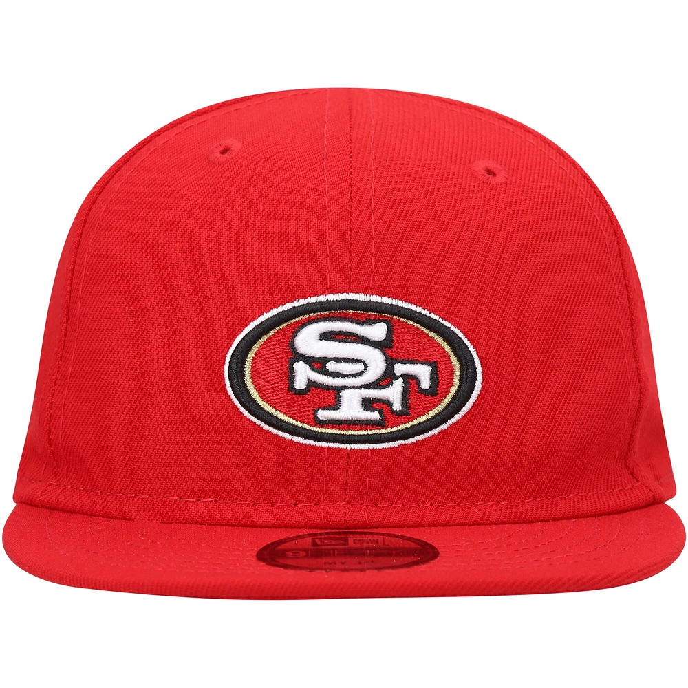 Casquette ajustable My 1st 9FIFTY Scarlet San Francisco 49ers New Era pour bébé