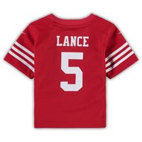 Trey Lance San Francisco 49ers Nike Youth Game Jersey - Scarlet