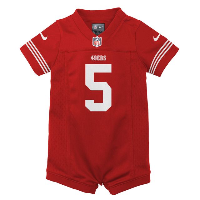 Maillot de jeu Nike Trey Lance Scarlet San Francisco 49ers pour bébé