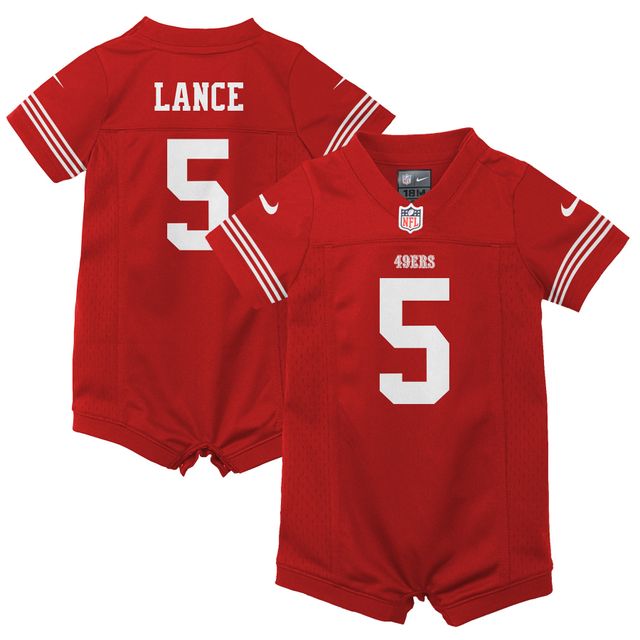 Maillot de jeu Nike Trey Lance Scarlet San Francisco 49ers pour bébé