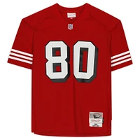 Jerry Rice San Francisco 49ers Autographed Mitchell and Ness Red Replica Jersey