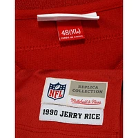 Jerry Rice San Francisco 49ers Autographed Mitchell and Ness Red Replica Jersey