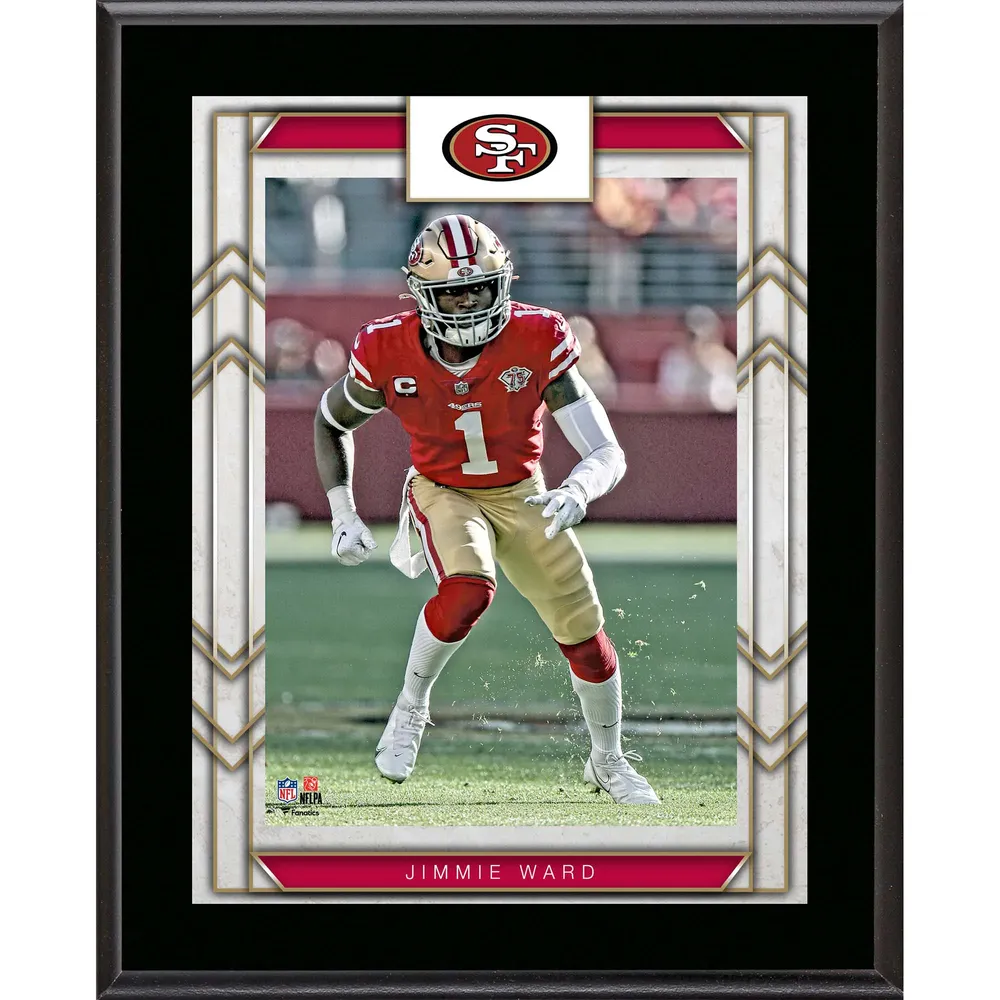 Lids Jimmie Ward San Francisco 49ers Fanatics Authentic Framed 10.5' x 13'  Sublimated Player Plaque