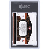 Joe Montana San Francisco 49ers Autographed 2007 Playoff National Treasures All Decade Signatures #AD-JM #18/25 SGC Authenticated 8.5 Card