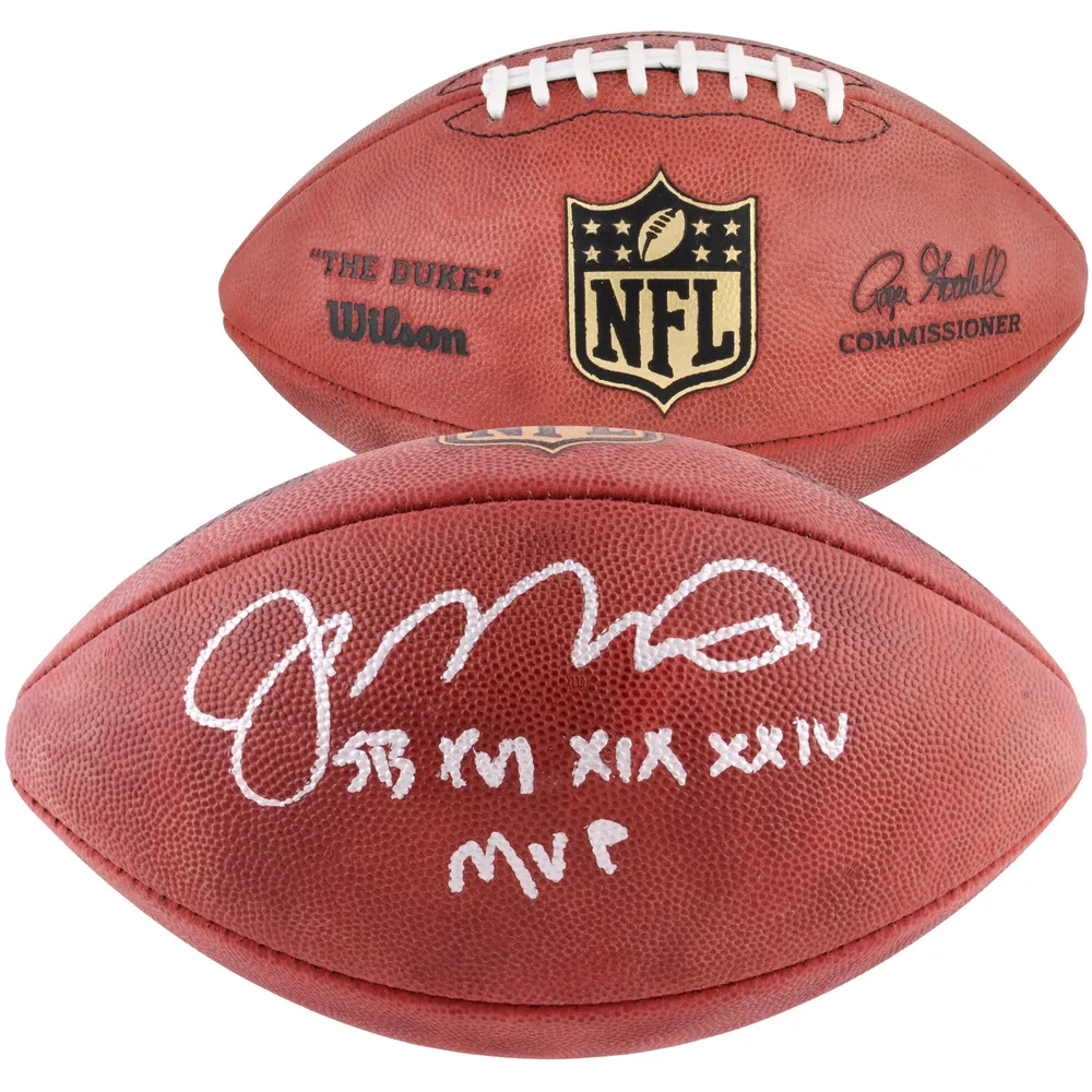 Autographed Football Joe Montana San Francisco 49ers 