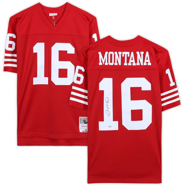 Mitchell & Ness Women's Mitchell & Ness Joe Montana White San