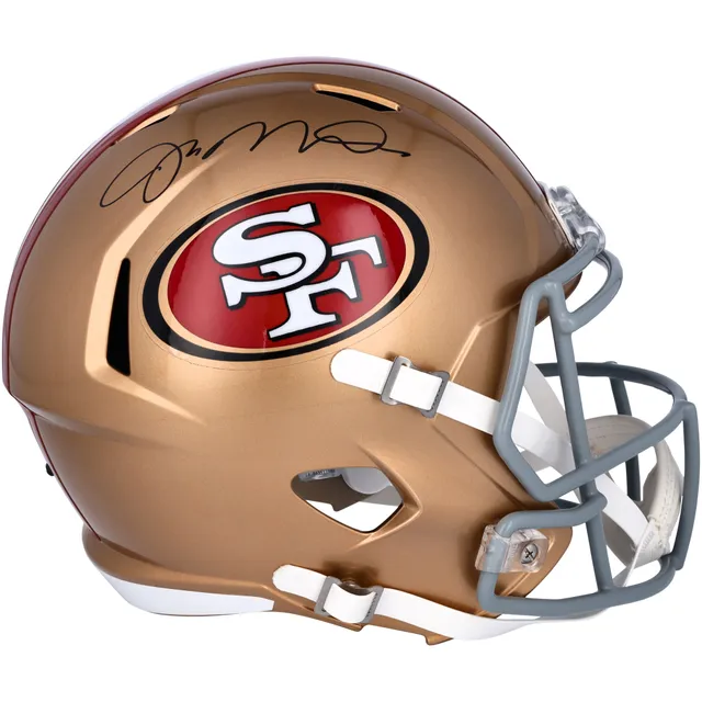 National Sports Joe Montana Signed 49ers Helmet