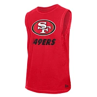 Débardeur de la collection Leisure pour homme New Era Scarlet San Francisco 49ers