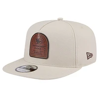 Men's New Era  Stone San Francisco 49ers Premier 9FIFTY Snapback Hat