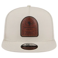 Men's New Era  Stone San Francisco 49ers Premier 9FIFTY Snapback Hat