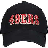 Casquette réglable '47 San Francisco 49ers Clean Up Script pour homme