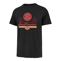 Men's '47 Black San Francisco 49ers Faithful to the Bay Regional Franklin T-Shirt