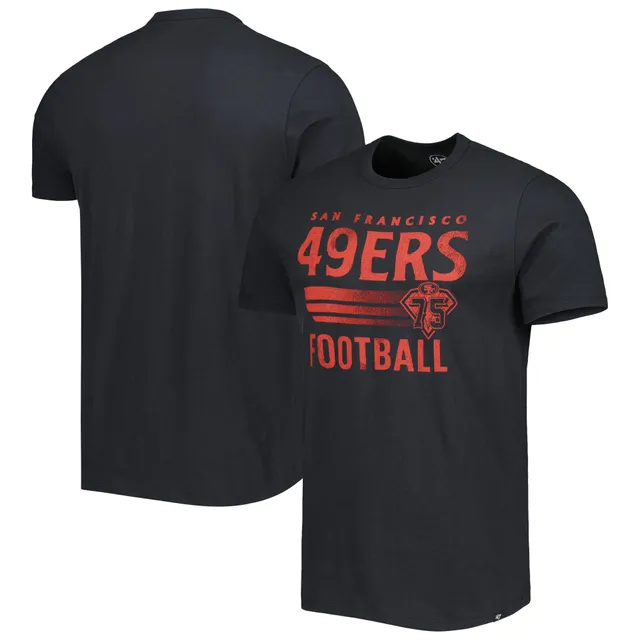 Lids San Francisco 49ers '47 Union Arch Franklin T-Shirt - Heathered Gray