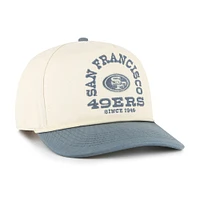 Men's '47 Cream San Francisco 49ers Ranchero Hitch Adjustable Hat