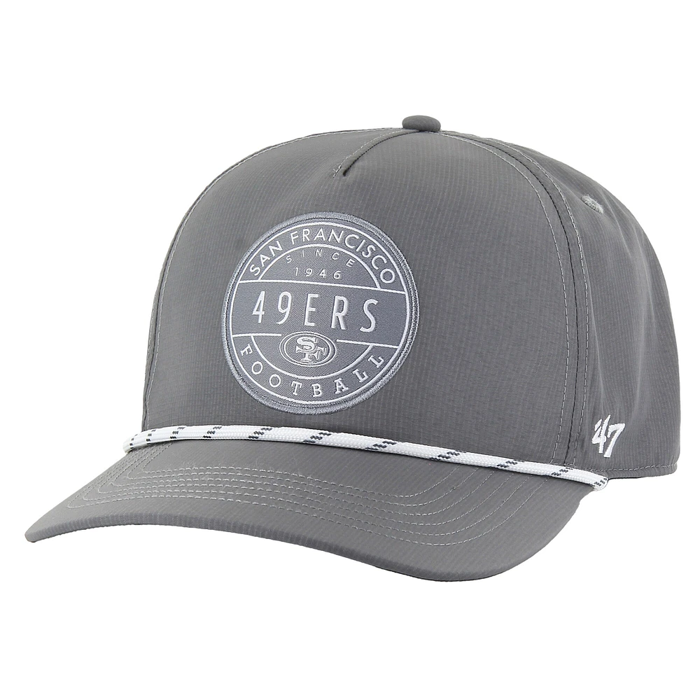 Casquette ajustable grise « 47 » pour homme, Suburbia Hitch, des San Francisco 49ers