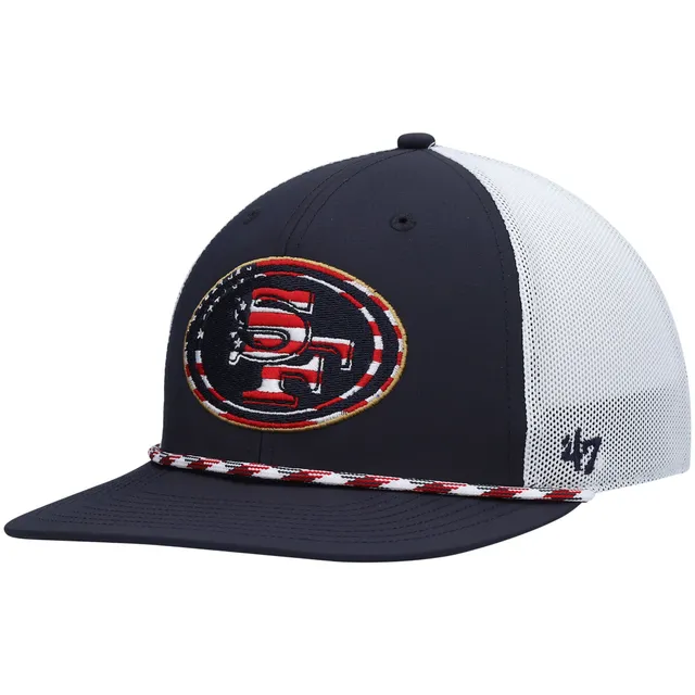 Lids San Francisco 49ers '47 Trucker Snapback Hat - Scarlet/White