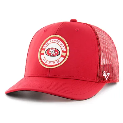 New Era Men's Scarlet San Francisco 49ers 2022 NFC West Division Champions 9FORTY Adjustable Hat