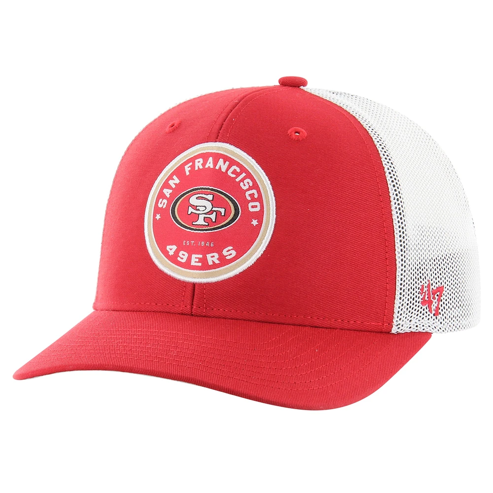 Casquette extensible pour homme '47 Scarlet San Francisco 49ers Disclose Trophy