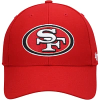 Men's '47 Scarlet San Francisco 49ers Logo MVP Adjustable Hat