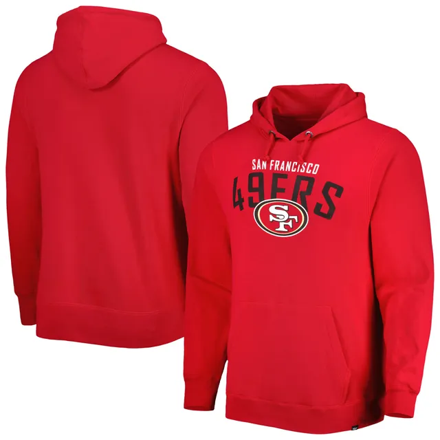 Lids San Francisco 49ers '47 Box Out Headline Pullover Hoodie - Black