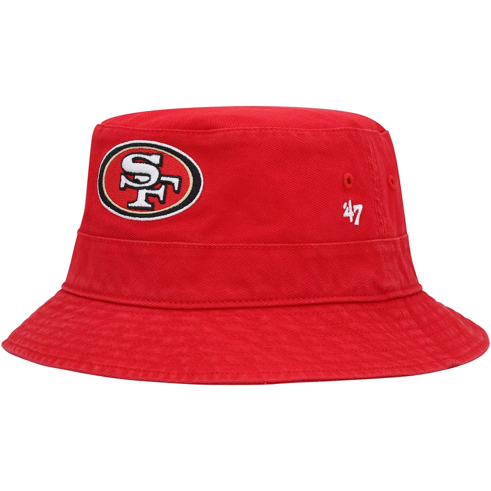 Men's '47 Scarlet San Francisco 49ers Primary Bucket Hat