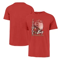 T-shirt régional Franklin '47 Scarlet San Francisco 49ers pour hommes