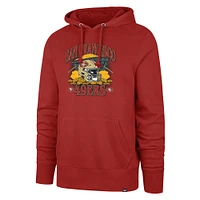 Men's '47 Scarlet San Francisco 49ers Regional Headline Hoodie