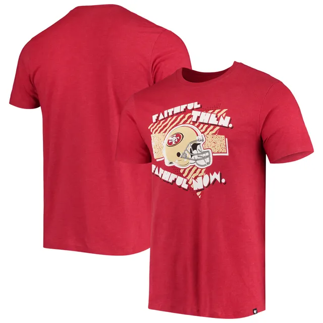 San Francisco 49ers '47 Union Arch Franklin T-Shirt - Heathered Gray