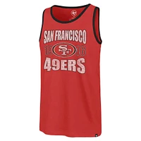 Men's '47 Scarlet San Francisco 49ers Upload Franklin Tank Top