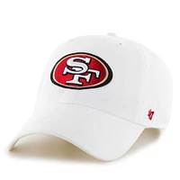 Casquette ajustable Clean Up '47 San Francisco 49ers blanche pour homme