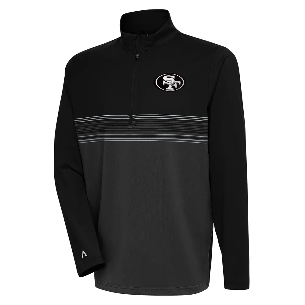 Lids San Francisco 49ers Antigua Big & Tall Pace Quarter-Zip