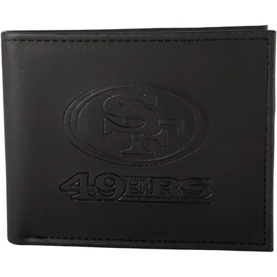 Lids San Francisco 49ers Bifold Leather Wallet - Brown