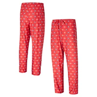 Pantalon en tricot Record All Over de San Francisco 49ers Concepts Sport Scarlet pour hommes