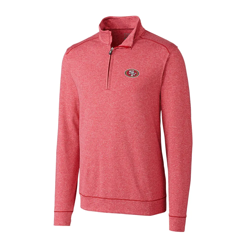 Lids San Francisco 49ers Cutter & Buck Big Tall Shoreline Half-Zip