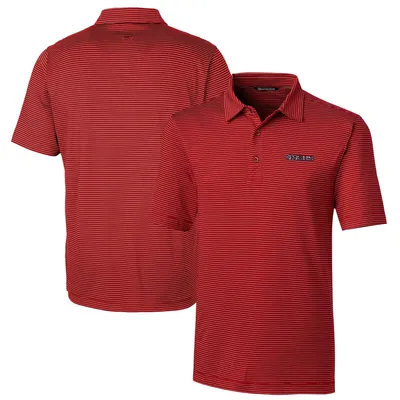 San Francisco 49ers Cutter & Buck Americana Forge Pencil Stripe Polo