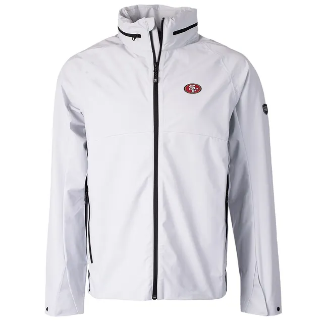 Lids San Francisco 49ers Tommy Bahama Tobago Bay Tri-Blend Half-Zip Jacket  - Black