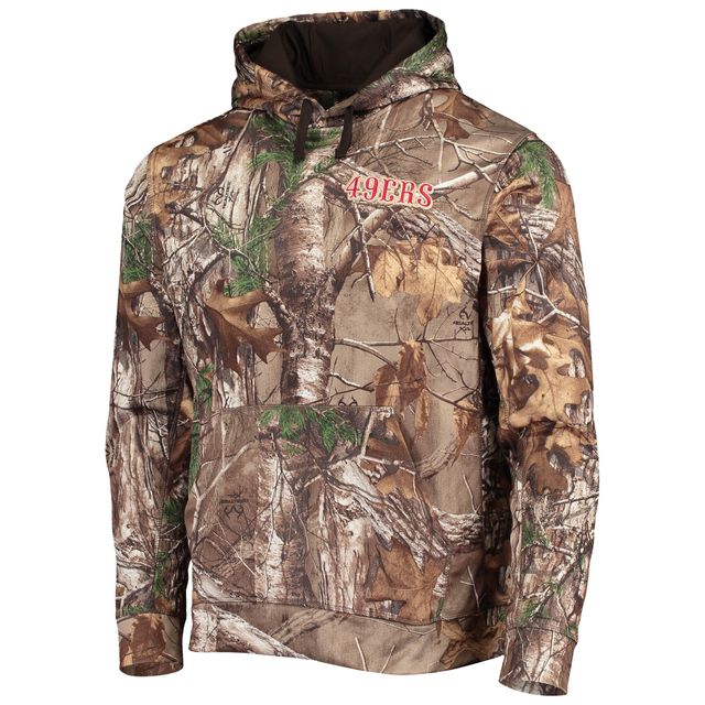 Sweat à capuche Dunbrooke Realtree Camo San Francisco 49ers Champion Tech pour homme