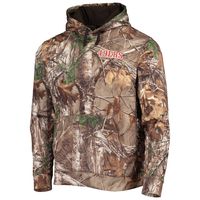 Men's Dunbrooke Realtree Camo San Francisco 49ers Champion Tech Pullover Hoodie