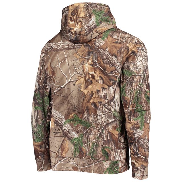 Sweat à capuche Dunbrooke Realtree Camo San Francisco 49ers Champion Tech pour homme